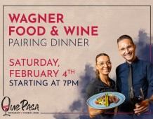 A Stunning Food & Wine Pairing Night With the Wagner Family!