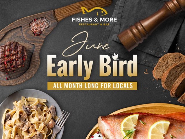 Don't Miss the Unbeatable Early Bird Special for Aruba Locals at Fishes & More!