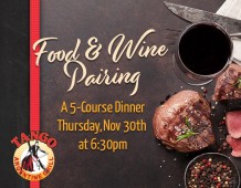 Title: Unveiling the Magic of Food & Wine Pairing: Tango Argentine Grill's Extravaganza